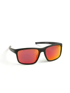 OPIUM Men Sports Sunglasses with Polarised and UV Protected Lens