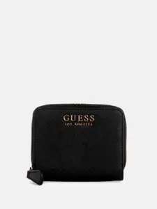 GUESS Women Textured Two Fold Wallet
