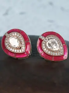 AURAA TRENDS Feather Shaped Drop Earrings