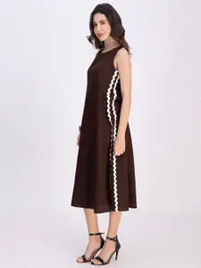 Moomaya A-Line Midi Dress