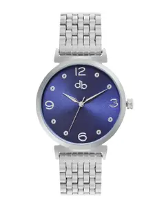 DressBerry Women Brass Printed Dial & Wrap Around Straps Analogue Watch DB25-3A