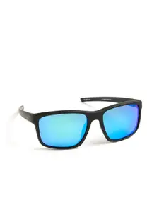OPIUM Men Sports Sunglasses with Polarised and UV Protected Lens