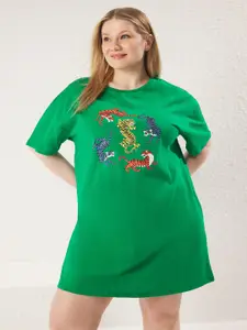 Trendyol Floral A-Line Dress