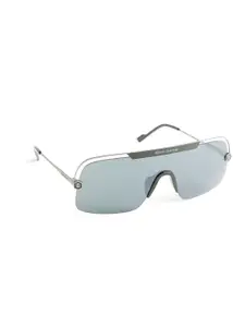 Royal Enfield Men Shield Sunglasses with UV Protected Lens