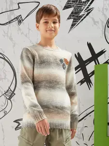 max Boys Striped Pullover