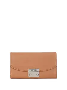 GUESS Women Zip Detail Three Fold Wallet