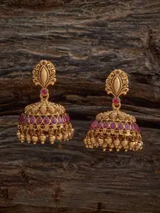 Kushal's Fashion Jewellery Dome Shaped Jhumkas Earrings