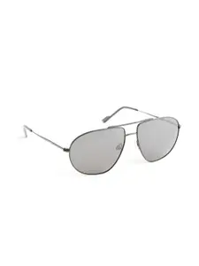 Royal Enfield Men Aviator Sunglasses with Polarised and UV Protected Lens