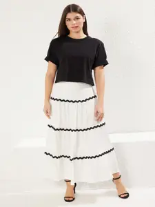 Trendyol Knitted Flared Maxi Skirt