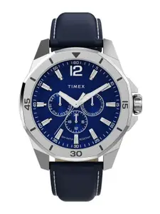 Timex Men Brass Dial & Stainless Steel Straps Analogue Watch TW2W80200