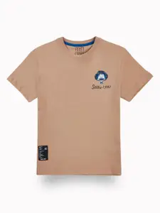 Gini and Jony Boys Printed Applique T-shirt