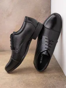 MENGLER Men Leather Formal Derbys