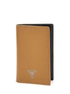 GUESS Men Leather Two Fold Wallet
