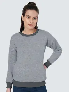 BRINNS Women Colourblocked Sweatshirt