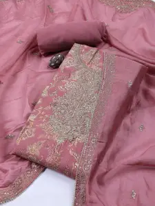 Meena Bazaar Printed Unstitched Dress Material