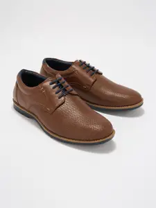 BYFORD by Pantaloons Men Textured PU Derbys