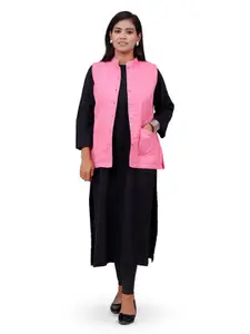 UNLOKALE Women Button Shrug