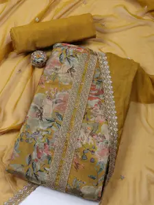 Meena Bazaar Printed Unstitched Dress Material