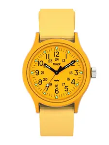 Timex Men Brass Dial & Straps Analogue Watch TW2W91200