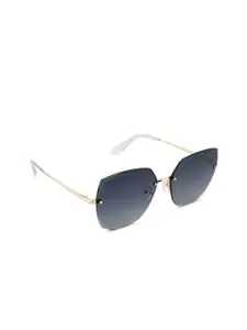 OPIUM Women Aviator Sunglasses with UV Protected Lens