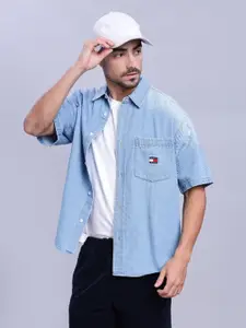 Tommy Hilfiger Men Relaxed Opaque Printed Casual Shirt