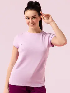 Enamor Slim-Fit Short Sleeve Crew Neck Stretch Lounge T-Shirt