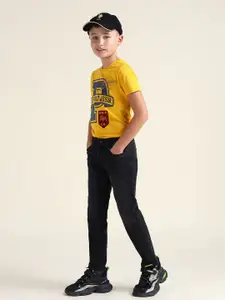 U.S. Polo Assn. Kids Boys Slim Fit Light Fade Stretchable Jeans