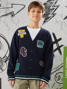 max Boys Floral Cardigan