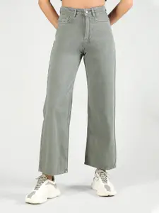 The Roadster Lifestyle Co Pure Cotton Straight Fit Jeans