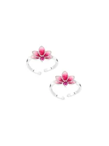 ROOVI Lotus 925 Sterling Silver Toe Ring