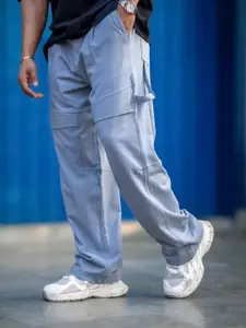 Maniac Men Baggy Fit Cotton 
Track Pants