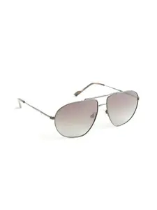Royal Enfield Men Aviator Sunglasses with Polarised and UV Protected Lens