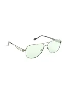 Royal Enfield Men Aviator Sunglasses with Polarised and UV Protected Lens
