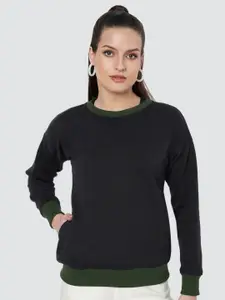 BRINNS Women Colourblocked Sweatshirt
