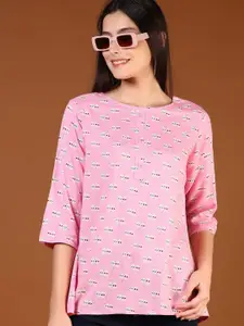 V-Mart Geometric Printed Kurti