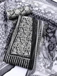 Meena Bazaar Printed Unstitched Dress Material