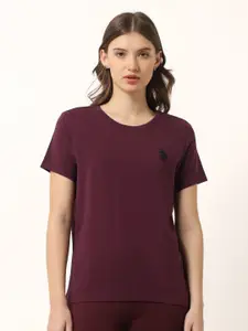 U.S. Polo Assn. Women Women Brand Logo T-shirt
