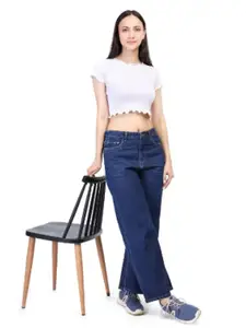 Metronaut Women Comfort Wide Leg Jeans