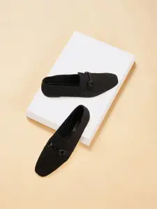 Forever Glam by Pantaloons Women Textured Loafers