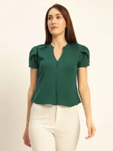 Chemistry Women Premium Tailored Fit Opaque Formal Shirt