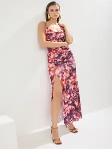 Trendyol Floral Print Maxi Dress
