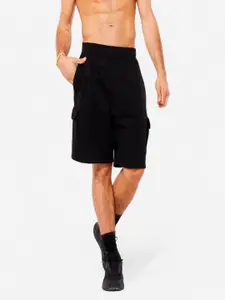 Domyos By Decathlon Men's Fleece Cargo Shorts