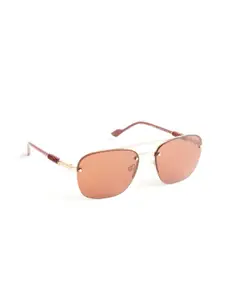 Royal Enfield Men Square Sunglasses with UV Protected Lens