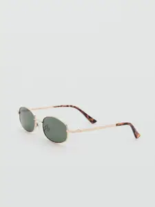 MANGO Women Oval Sunglasses with UV Protected Lens