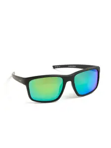 OPIUM Men Sports Sunglasses with Polarised and UV Protected Lens