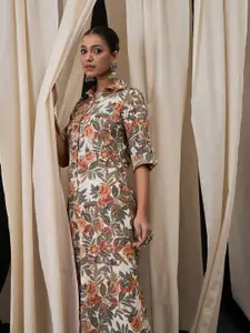 Anouk Women Floral Printed Kurta