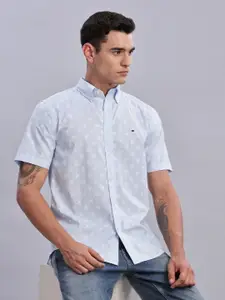 Tommy Hilfiger Men Classic Opaque Printed Casual Shirt