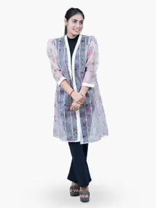 UNLOKALE Women Printed Shrug