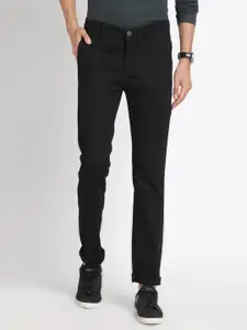 Turtle Men Relaxed Skinny Fit Chinos Trousers