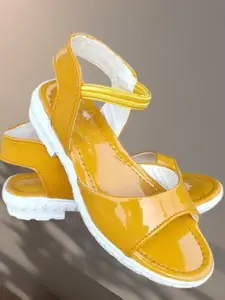 BAESD Girls Open Toe Flats